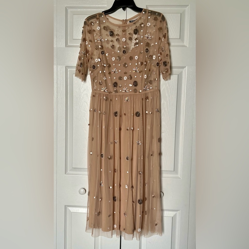 Gianni Bini Hello Sailor Beaded Dress